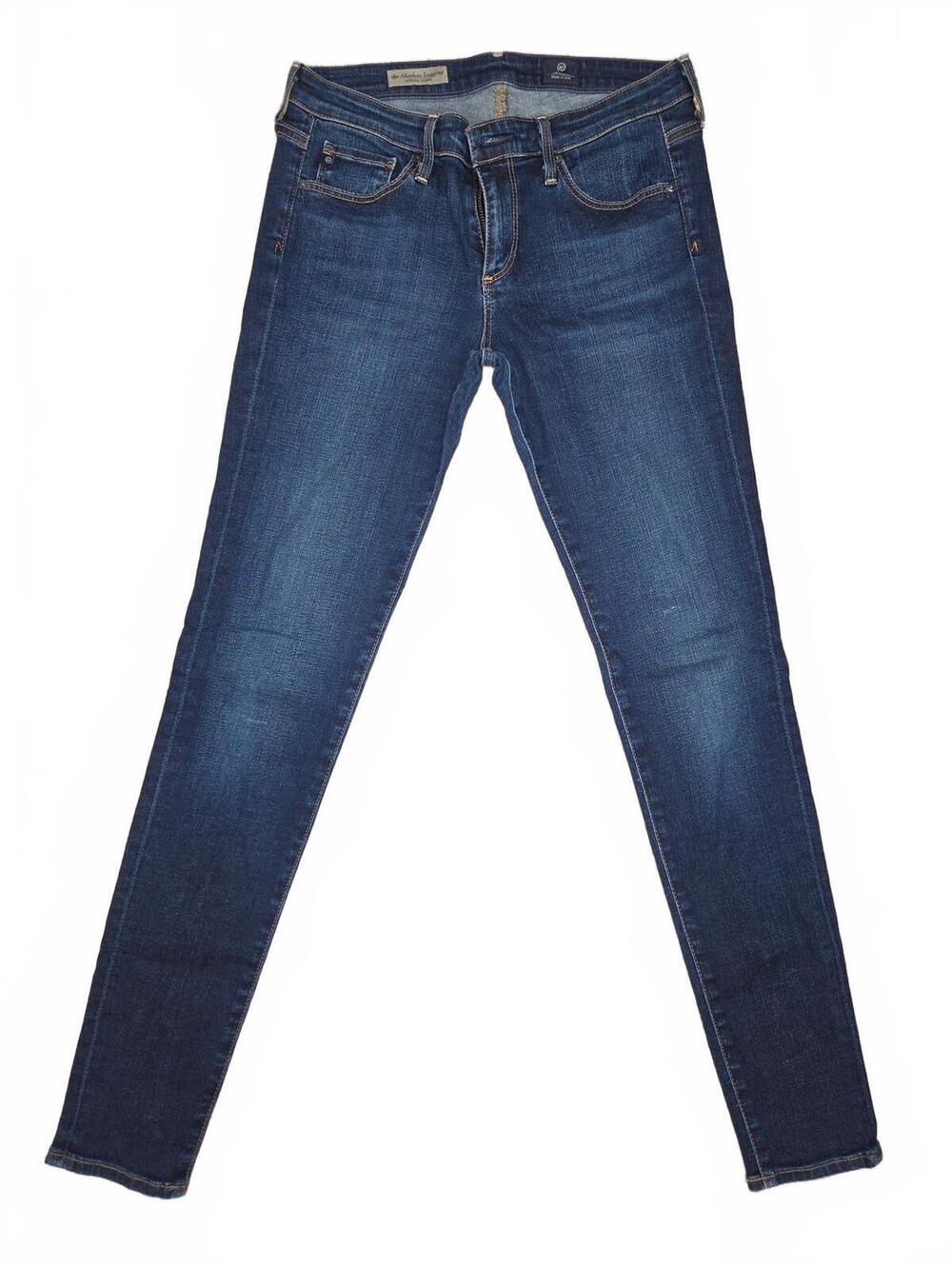 AG Adriano Goldschmied Absolute Legging Skinny Stretch Denim Jeans Size 27 Reg